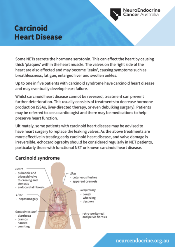 Fact Sheets NeuroEndocrine Cancer Australia