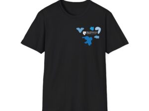 NECA Awareness Dark Camo Tee – Ask Me About Neuroendocrine Cancer - Blue