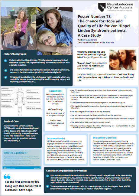CNSA & ICCN 2025 Congress: Global Voices, Local Actions 2 CNSA Meredith Poster