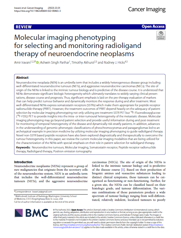 Cancer Imaging Page 1