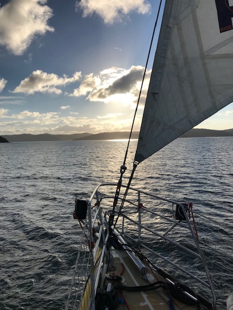 Clipper 68 Pittwater entrance