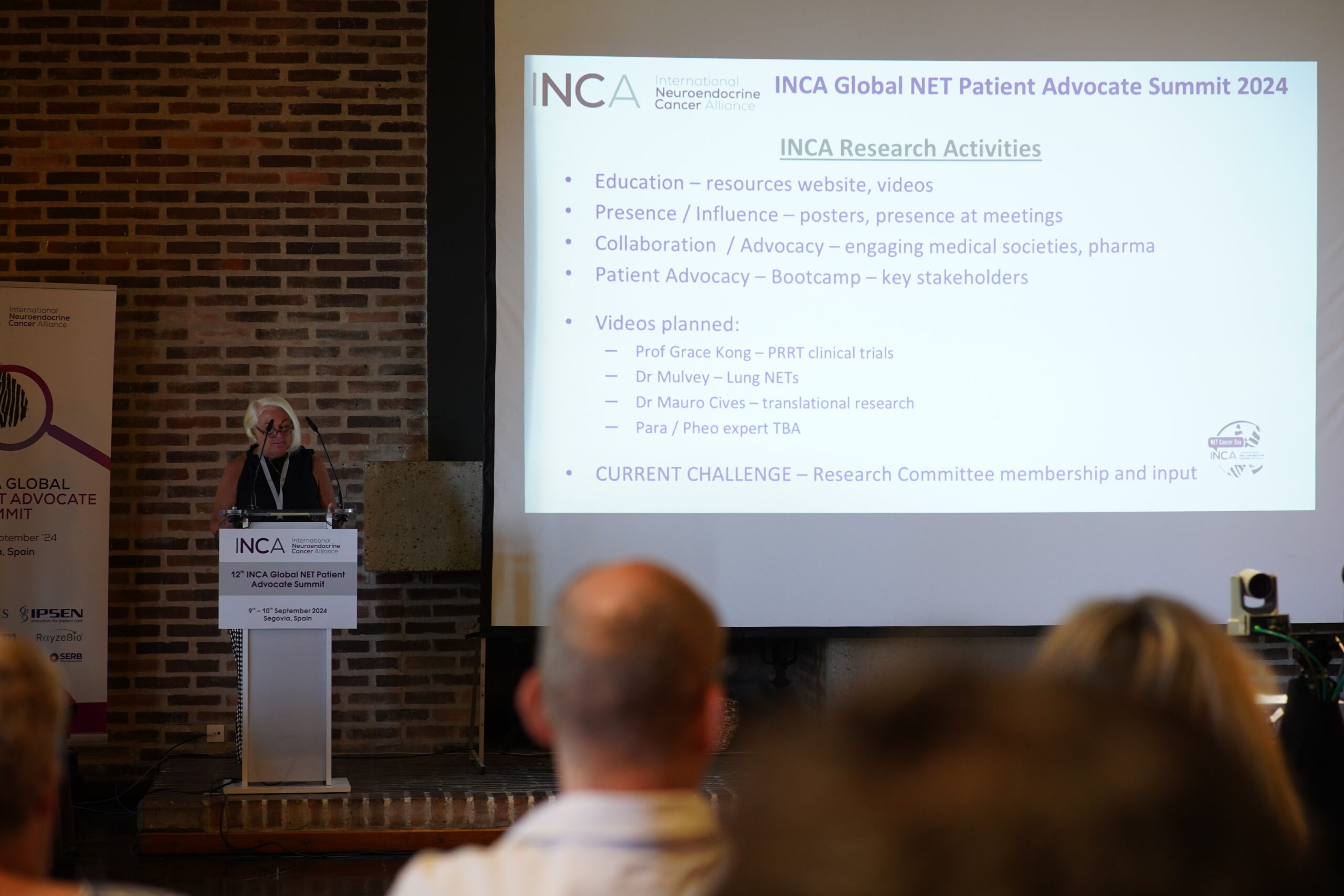 12th INCA Global NET Cancer Advocate Summit 8 DSC03846 scaled