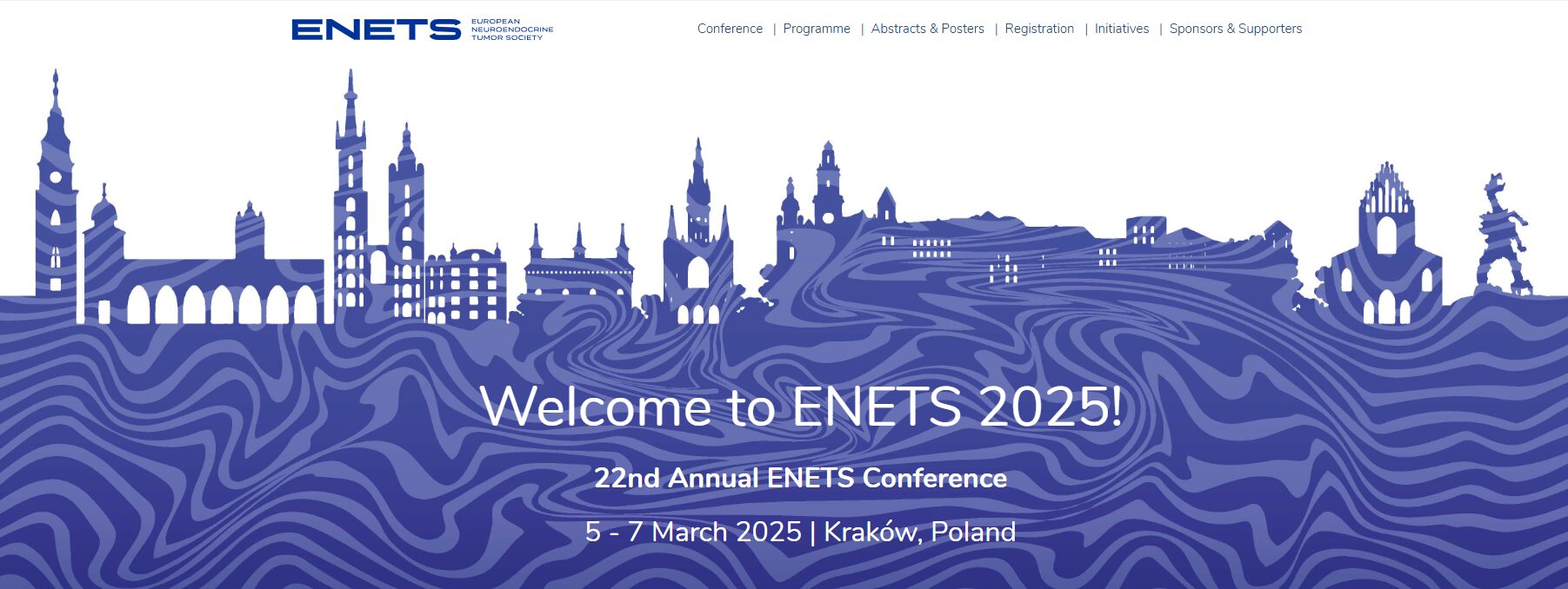 NECA at ENETS 2025: Advancing NET Care on the Global Stage 1 ENETS 2025 banner