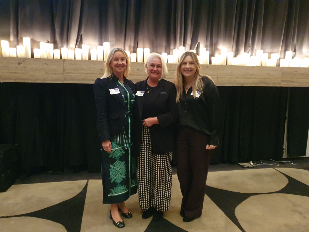 BioPharmaDispatch 2025: Putting NETs on the National Agenda 2 L to R: Simone Leyden, Meredith Cummins and Ciara Connelly