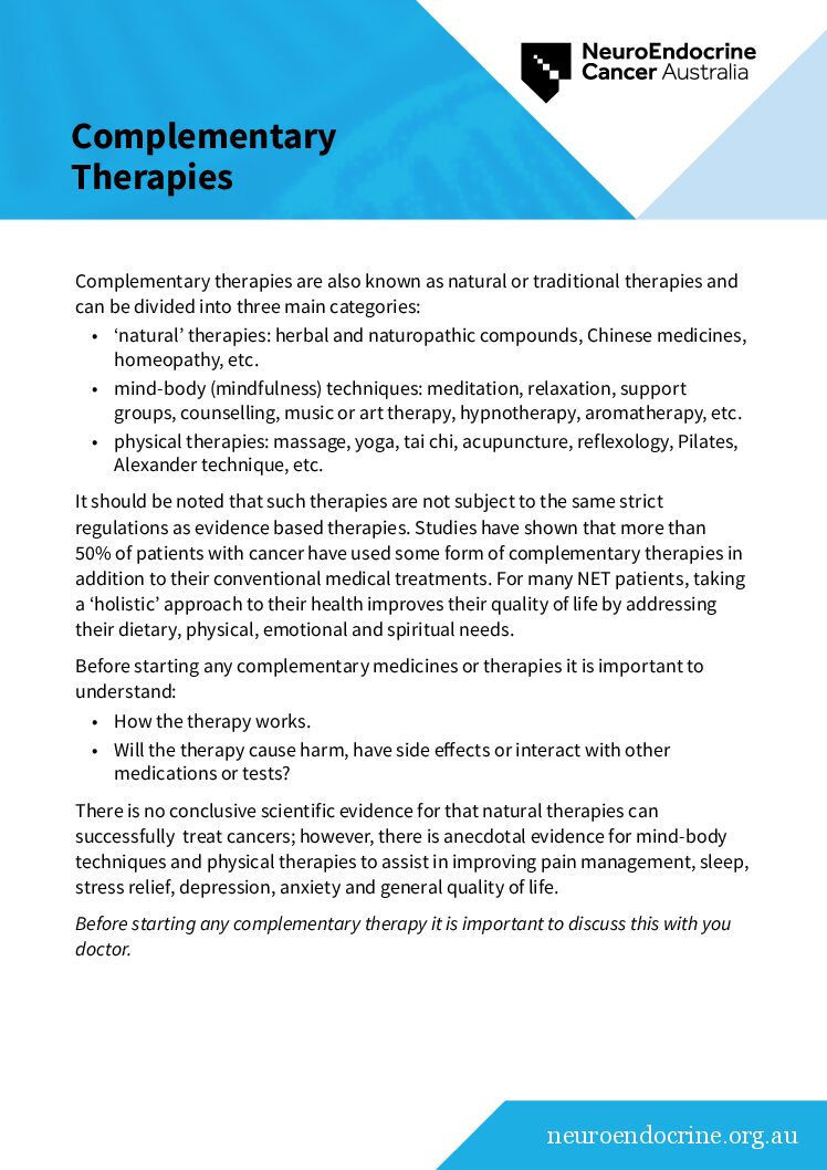 N5058 NECA Complementary Therapies Download V2023