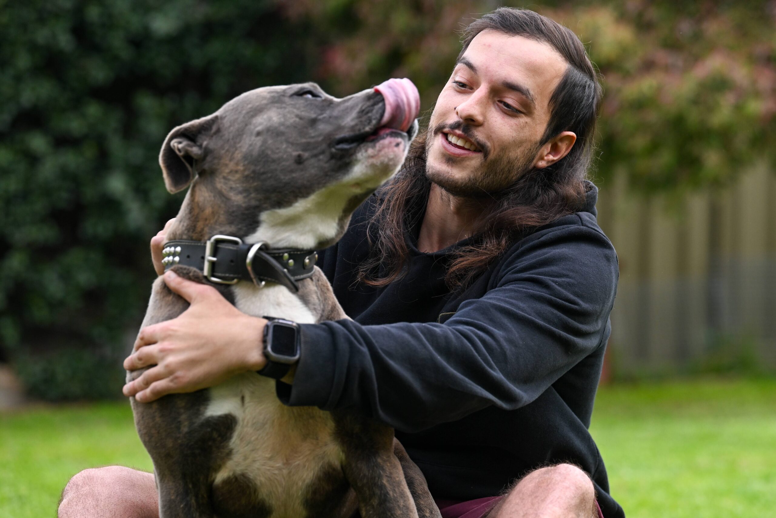 Ryan Harding with Hank scaled