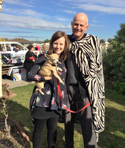 Thank you John Cockayne! 2 WEB John with daughter