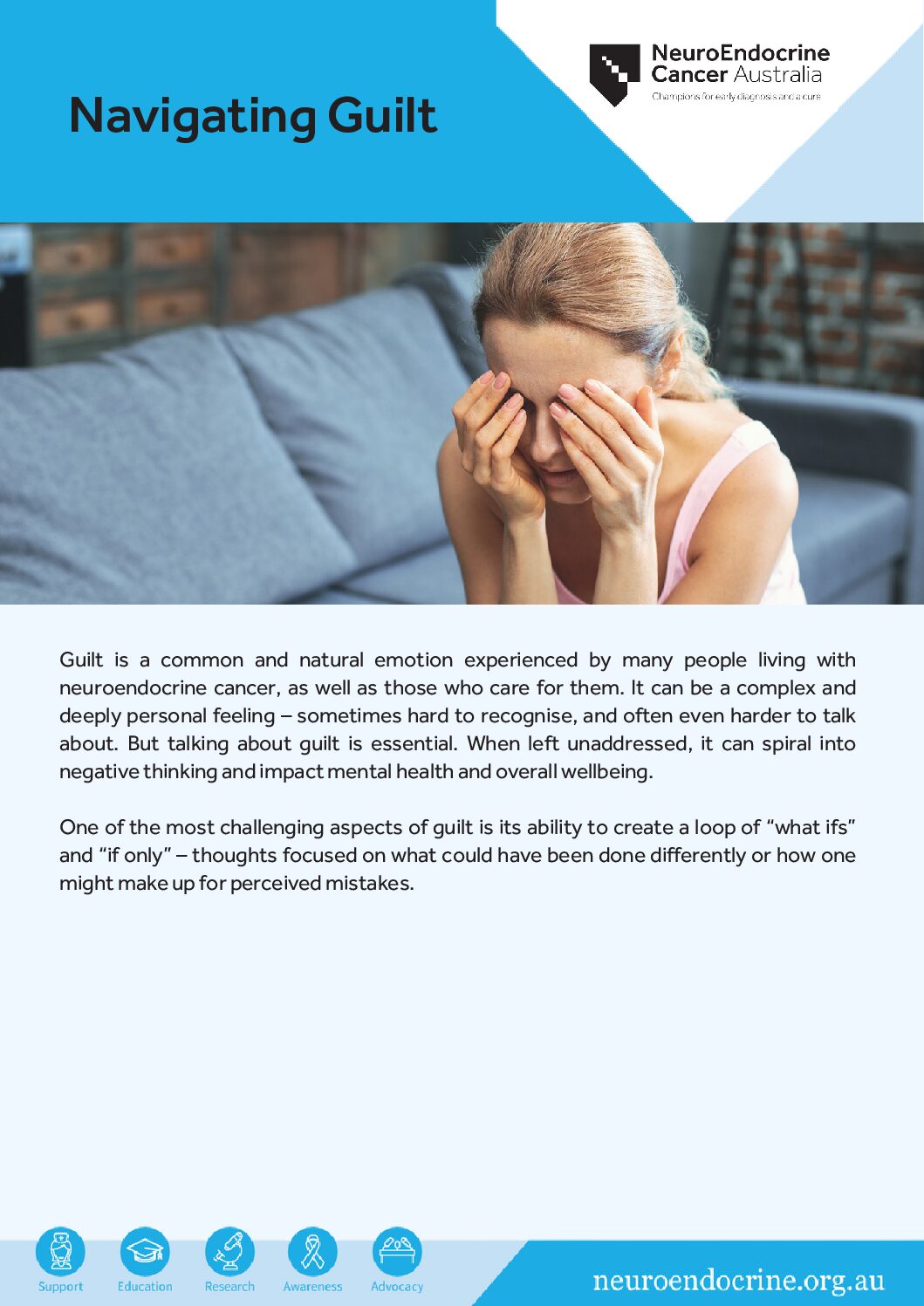 22 Wellness Wednesdays Fact Sheet   Navigating Guilt