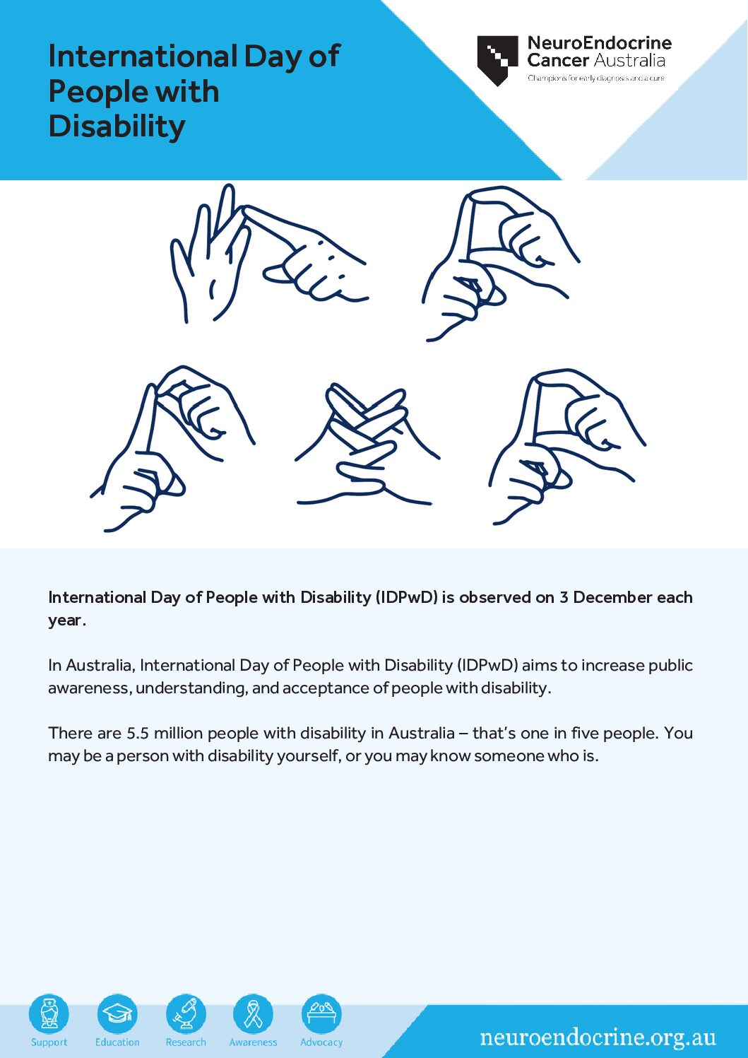 23 Wellness Wednesdays Fact Sheet   International Day Of People With Disability