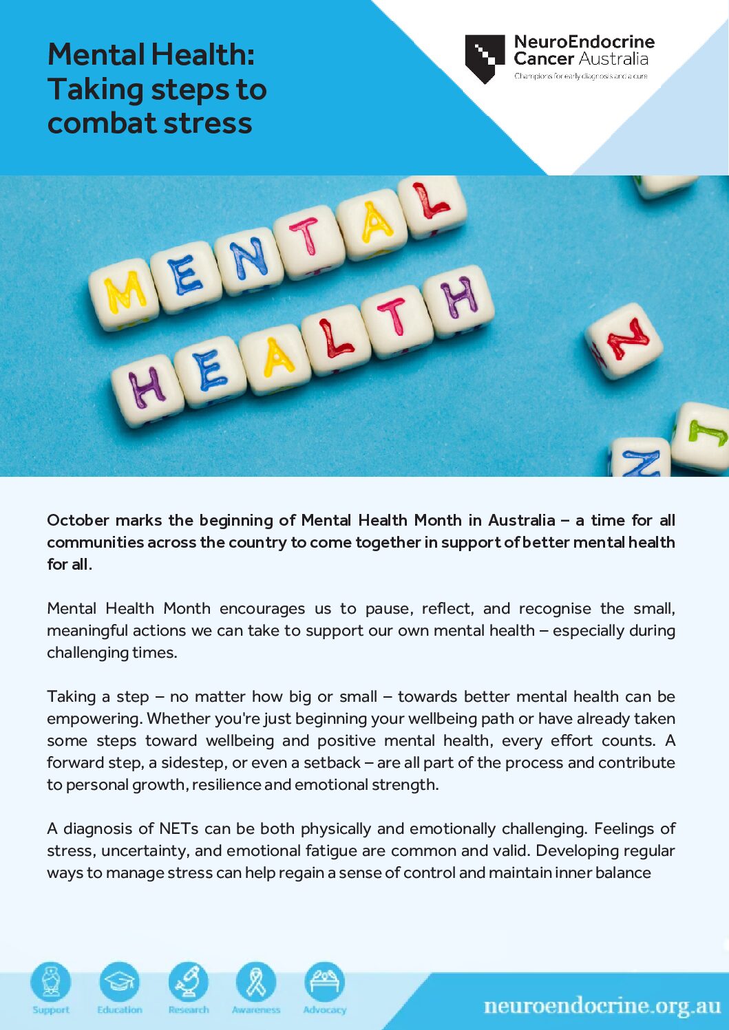 3 Wellness Wednesdays Fact Sheet   Mental Health