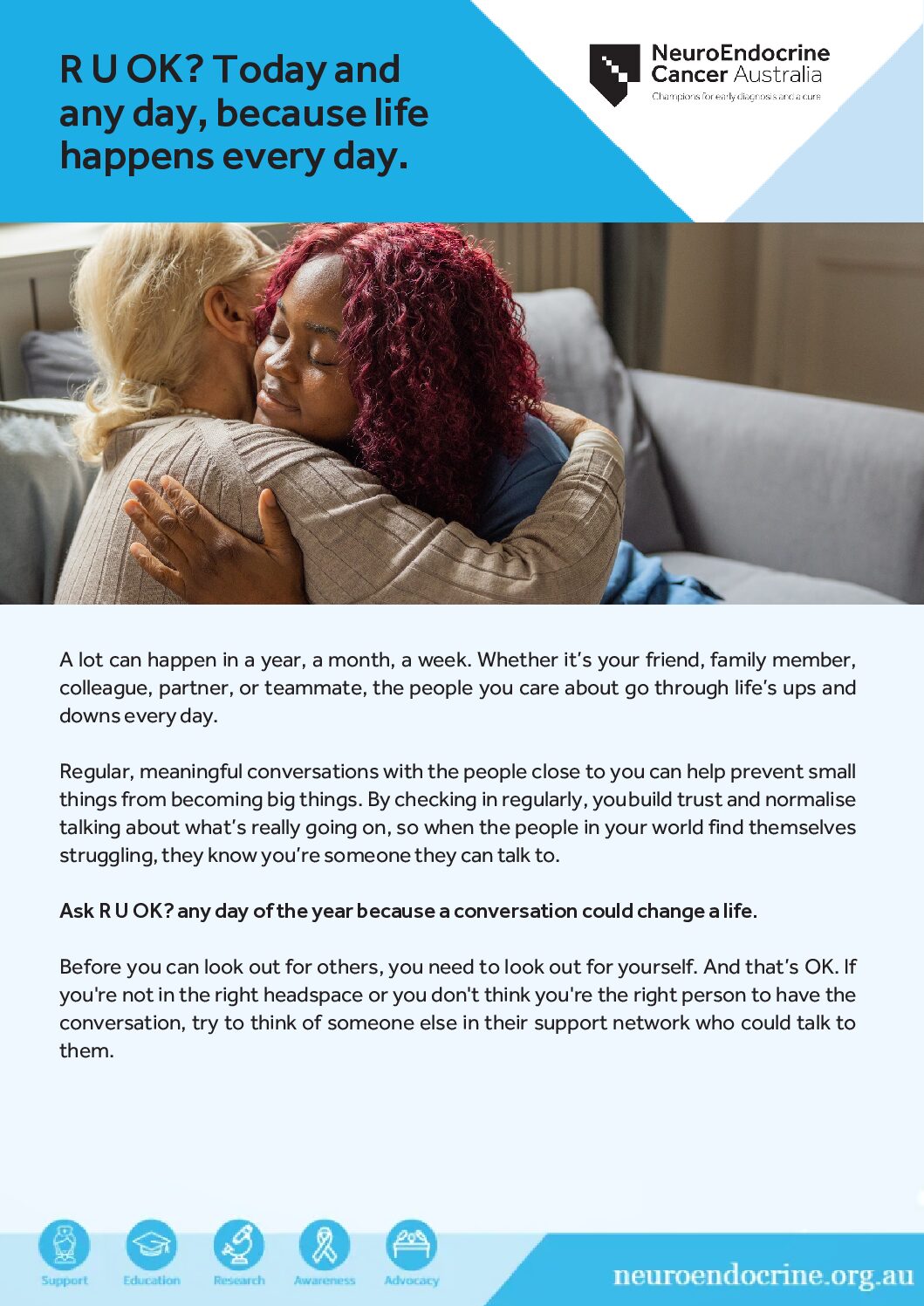 8 Wellness Wednesdays Fact Sheet   R U OK