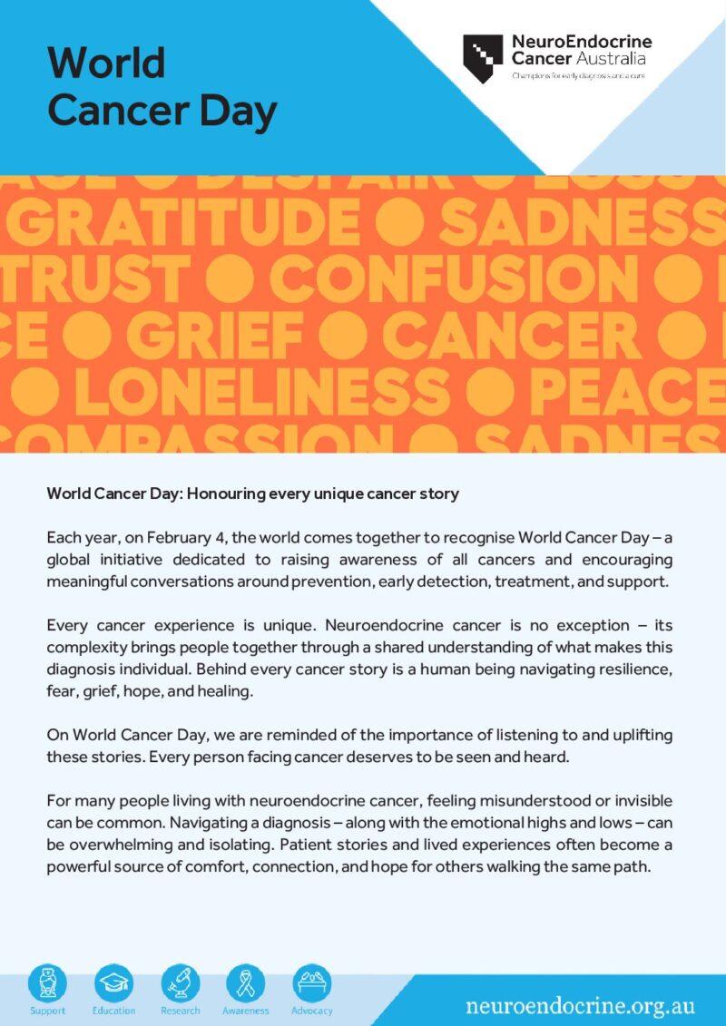 Wellness Wednesdays Fact Sheet World Cancer Day