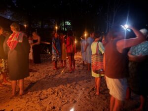 Beach pic night time