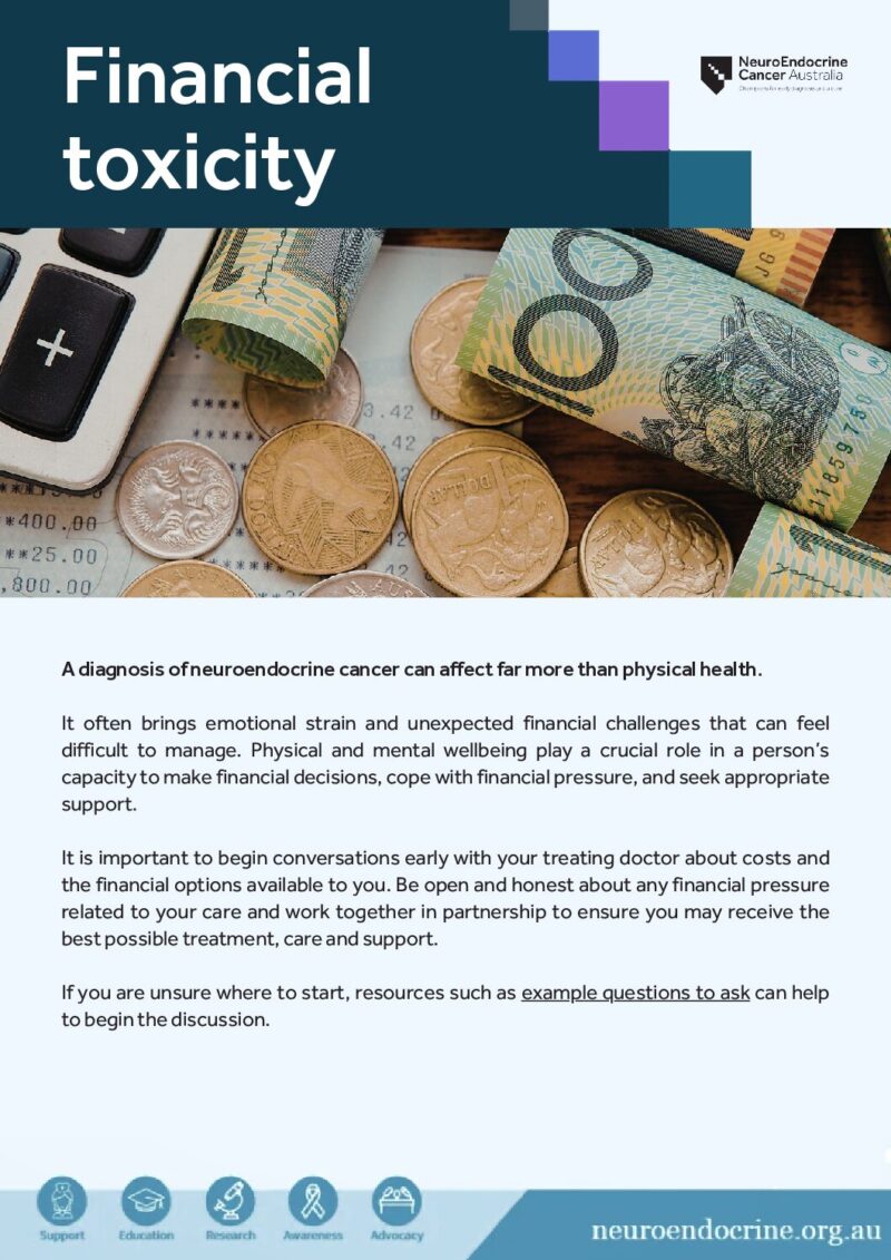 Wellness Wednesdays Fact Sheet   Financial Toxicity